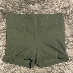 Forest Green Women's Bike Shorts